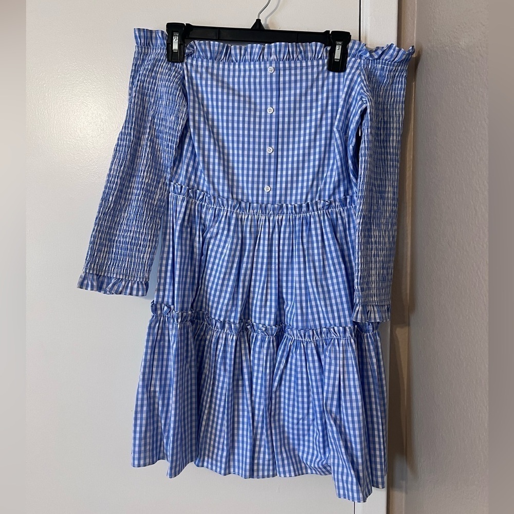 English Factory - Off Shoulder Dress - Small - Tea Party Dress